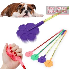 Lightweight Rubber Training Lovely Pet Pat Dog Toy Stick Correct Bad Habits Dogs Whip Trainer Punishment Device Dogs Accessories - Orange - 42cm