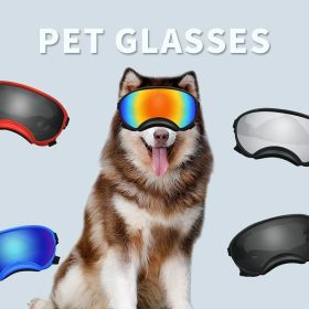 Pet Glasses Puppy Product And Large Dogs Sunglasses Tactic Army Dog Protective Eyewear - Black /silver - L