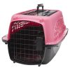 2 Door Top Load Pet Kennel; Pink; 19"L - Pink - 19"L