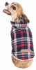 Pet Life 'Puddler' Classical Plaided Insulated Dog Coat Jacket - Large