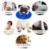 Inflatable Pet Collar dog collar Anti-bite Neck Elizabethan Collar Cute Cat Dog Puppy Neck Protective Circle Collar For Small Large Dogs - Blue - XL