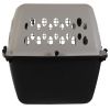 Pet Kennel for Dogs; Hard-Sided Travel Pet Carrier; Small/Medium; 26-inch Length - 26" - plastic