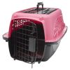 2 Door Top Load Pet Kennel; Pink; 19"L - Pink - 19"L