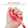 Lightweight Rubber Training Lovely Pet Pat Dog Toy Stick Correct Bad Habits Dogs Whip Trainer Punishment Device Dogs Accessories - Orange - 42cm