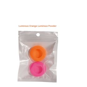 Silicone Tracker Pet Collar Anti-lost Locator Protective Shell (Option: Luminous Powder Orange-M)