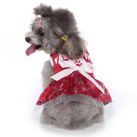 Christmas Dog Supplies Witch Dog Clothing Bat (Option: 11style-S)