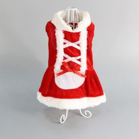 Pet Dog Christmas Clothing (Option: Red Skirt-S)