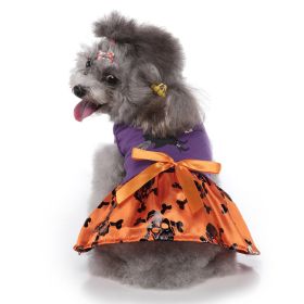 Christmas Dog Supplies Witch Dog Clothing Bat (Option: 15style-L)