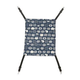 Home Creative Pet Hammock Hanging Nest Removable And Washable (Option: Summer Blue Cat-S)