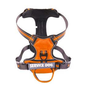 Oxford Cloth Strap Personalized Dog Back (Option: Orange-XL)